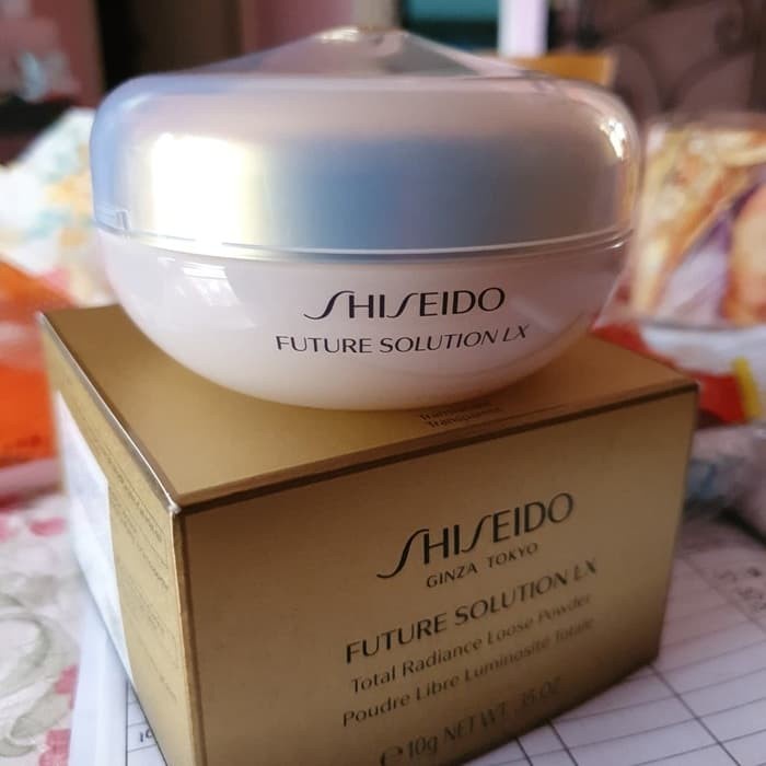 SHISEIDO Future Solution LX Loose Powder 10gr Full Size - Box | Bedak Tabur