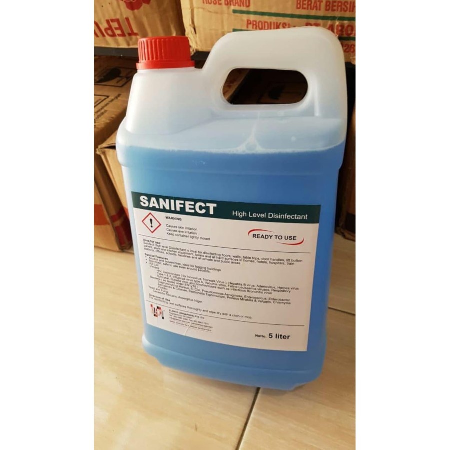 Jual Sanifect Dan Handrub Disinfectant Liter Only Tanjung Pinang Dan