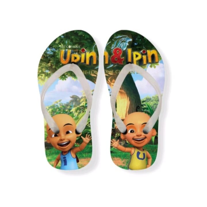 SANDAL ANAK MOTIF UPIN IPIN