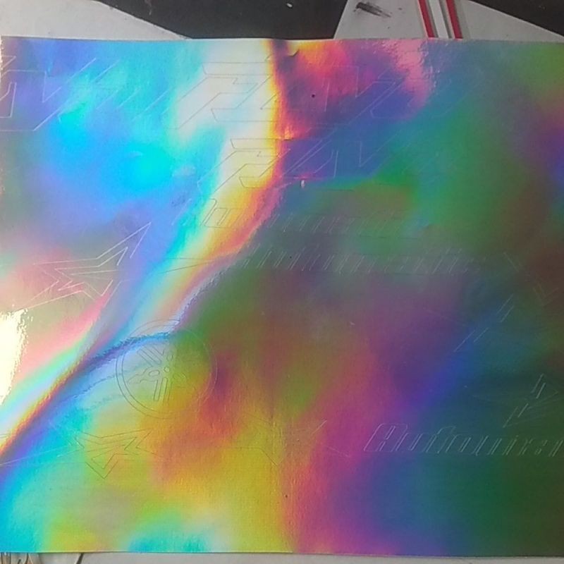 

sticker tambahan untuk hologram