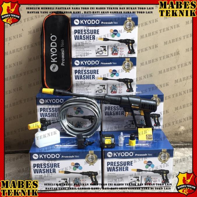 KYODO PROWASH NEO / MESIN STEAM JET CLEANNER - DC CORDLESS BATERRY