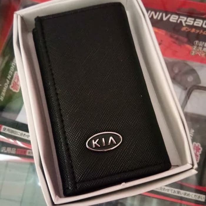 Dompet STNK dan Gantungan Kunci Logo Mobil Motor Kia