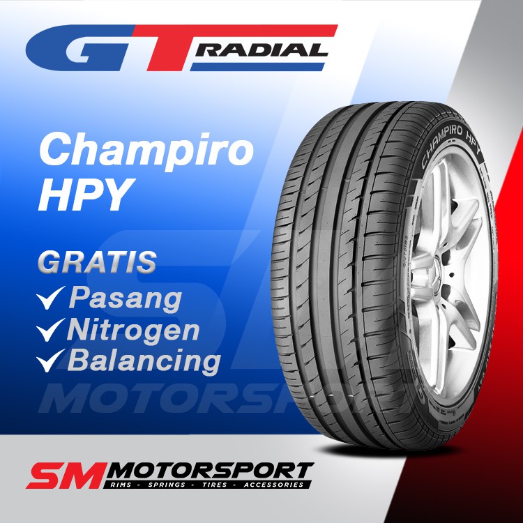 GT Radial Champiro HPY 225/50 ZR17 Ban Mobil