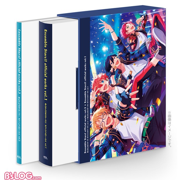 Artbook Ensemble Stars Official Works vol.3 + Ensemble Stars Official Works vol.1