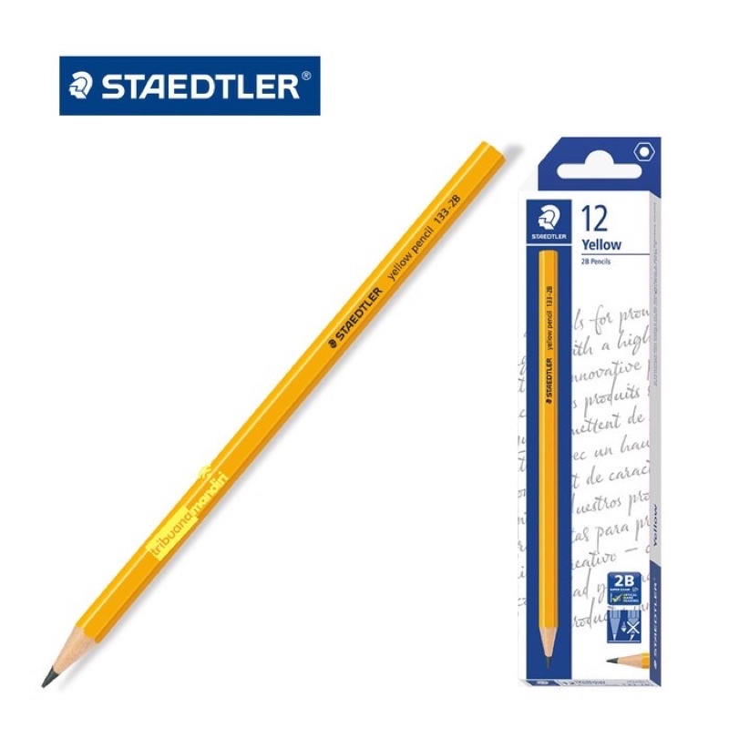

Pensil Yellow 2B -133 Staedtler Per Pack Isi 12 / Pencil Staedler