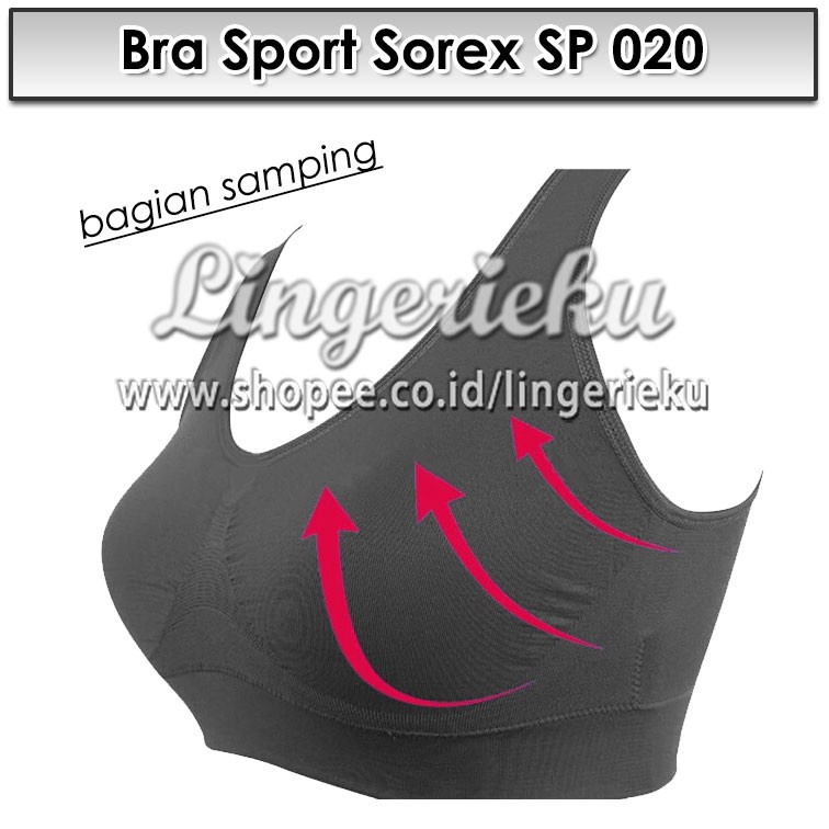 Sorex SP 020 Promo Diskon Besar BH Senam Olahraga Sports Bra Wanita