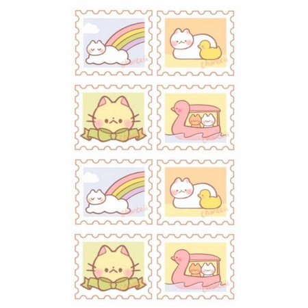 

stiker prangko imut