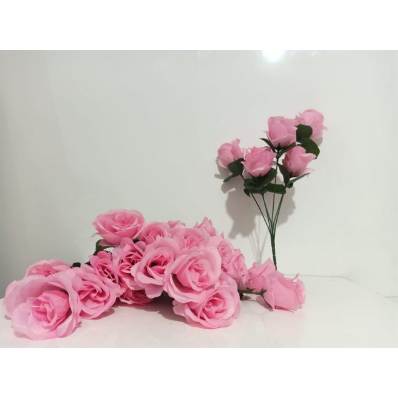 BUNGA MAWAR JEPANG KW2 K6 ARTIFICIAL FLOWER