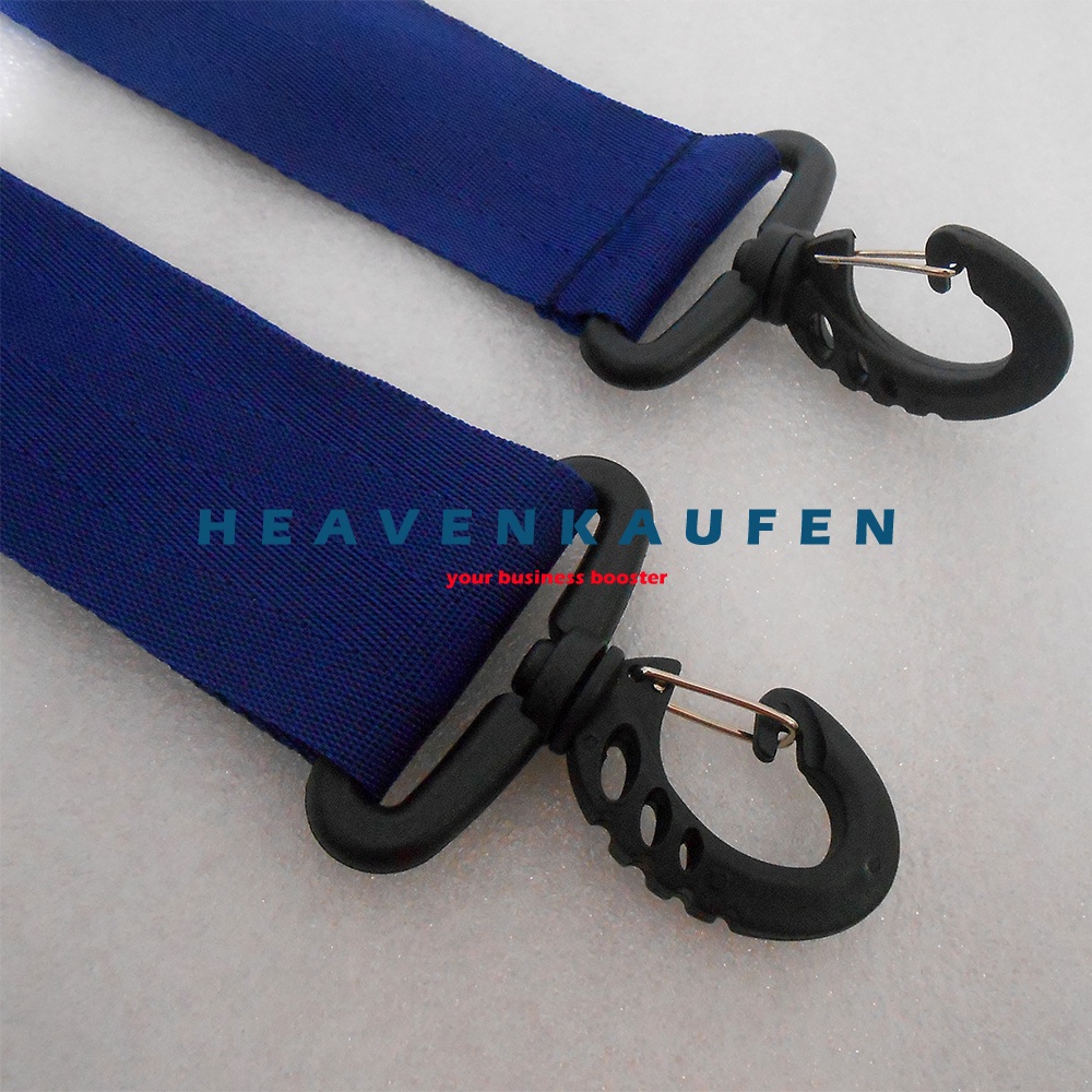 Tali Selempang Slempang Tas Strap Tas Pria Lebar 5 cm Warna Biru Navy Dongker