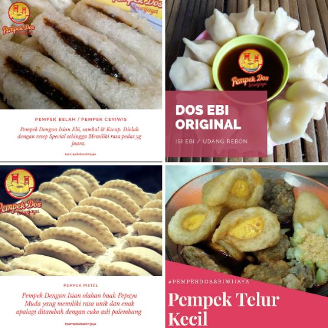 

Pempek DOS Sriwijaya Paket 4 Selam+20campur