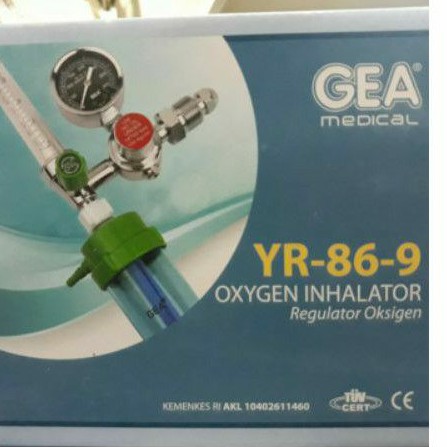 Regulator Oksigen khusus untuk keperluan MEDiS YR-86-9 merk GEA/termurah/paling murah/murah