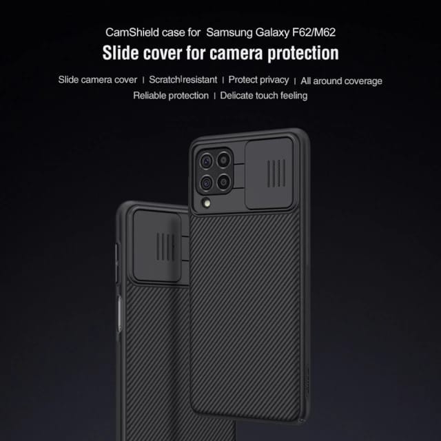 CAMSHIELD SAMSUNG GALAXY M62 HARD CASE CAMERA PROTECT SLIDE COVER