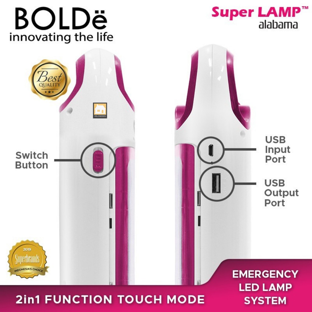 Bolde Super Lamp Alabama 2 in 1 Function