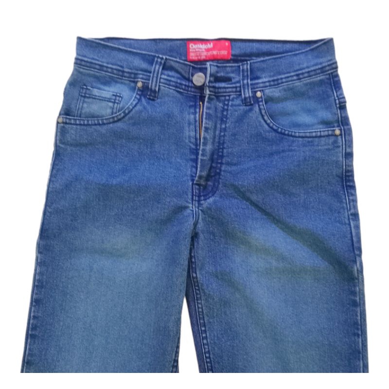 Omidoki Celana Panjang Jeans Pria Blue Biobleach Stretch Denim Soft Blue