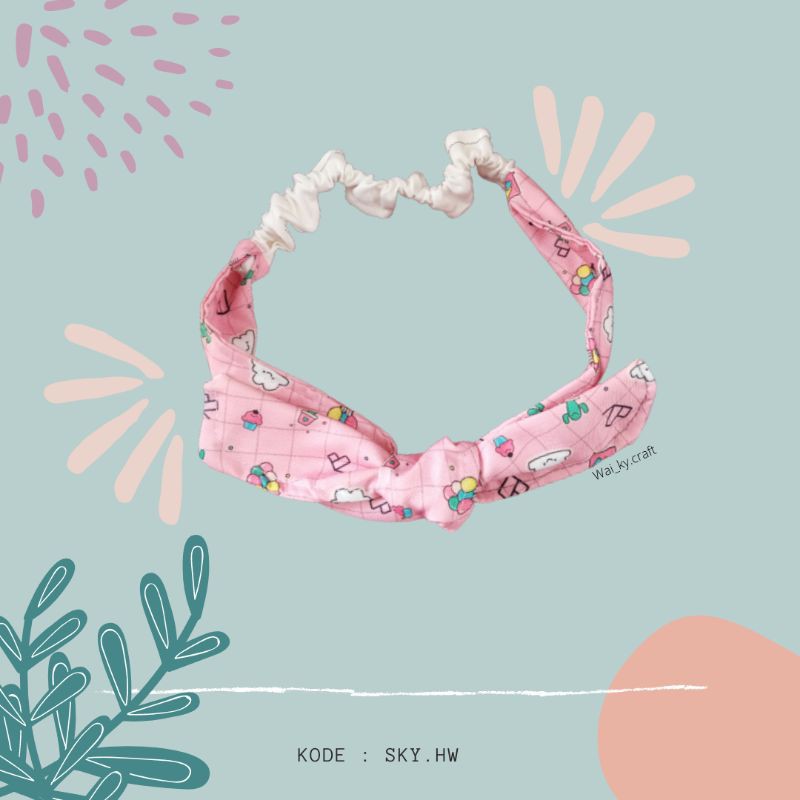 Headwrap korea, headwrap kpop, BTS NCT EXO, aksesoris kpop