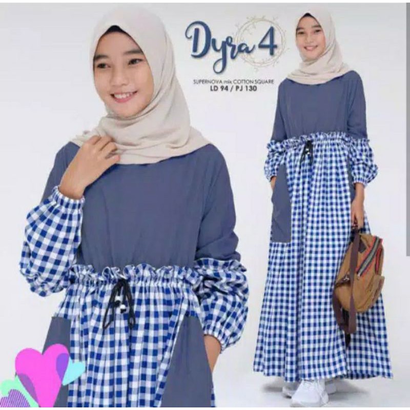 Gamis Dyra KATUN | GAMIS REMAJA KATUN MURAH | toko_baju_88