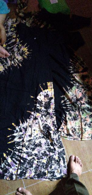 Pilih Warna Turis Gamis Kaos Pelangi Tiedye Batik Payung Jumbo Syari Batik Adem
