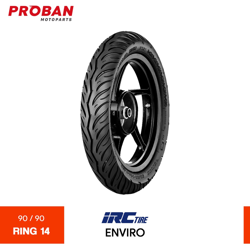  IRC  TL ENVIRO 90 90 Ring  14 Ban  Motor  Tubeless Shopee 