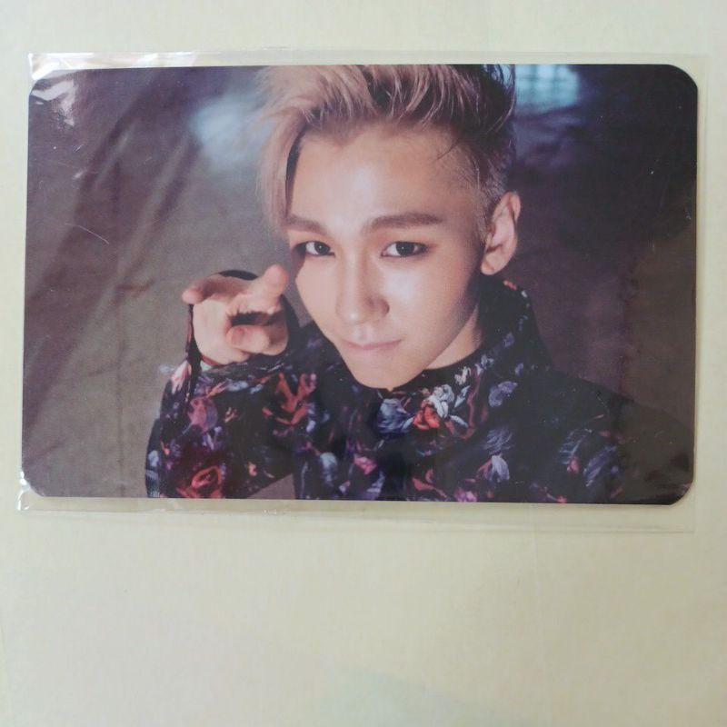 PC photocard 4 strip TIU thriller my girl BTOB Hyunsik Ilhoon