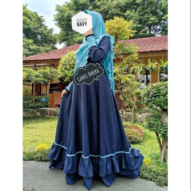 Model Gamis Amika Terbaru