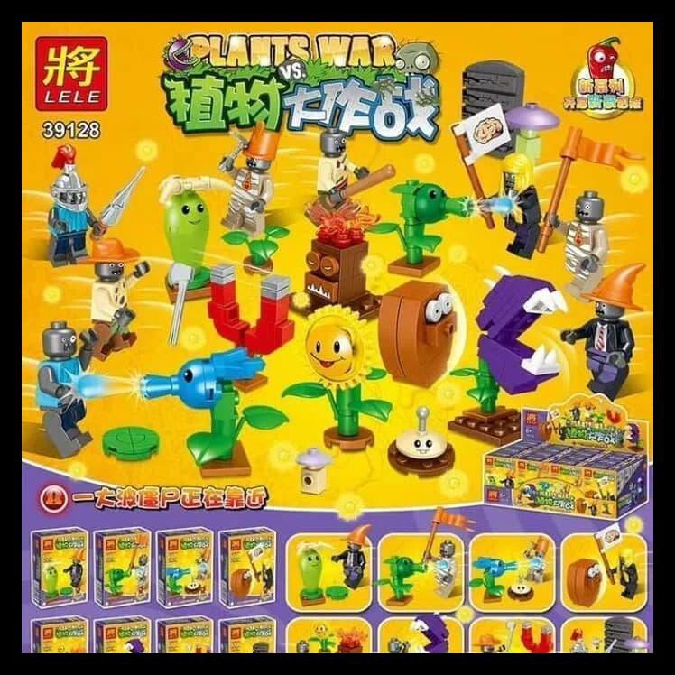 Jual Best Seller Plant Vs Zombie Minifigure Brick Lego Plants Indonesia|Shopee Indonesia