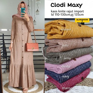 CLODY MAXY BY ALFASHION NINOS MAXY 3 Gamis  kaos  