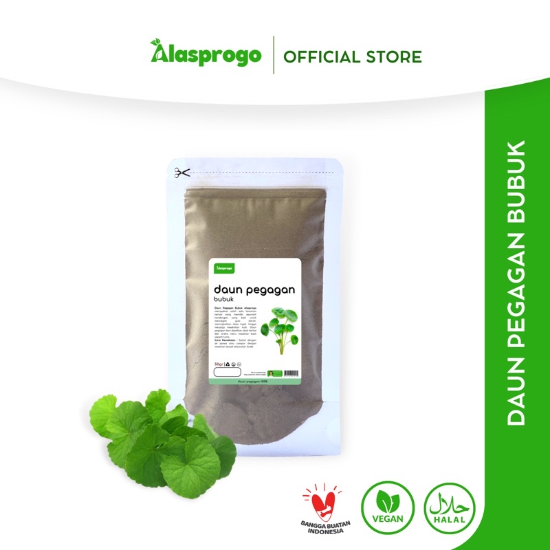 

Alasprogo Daun Pegagan Bubuk / Gotu Kola Powder