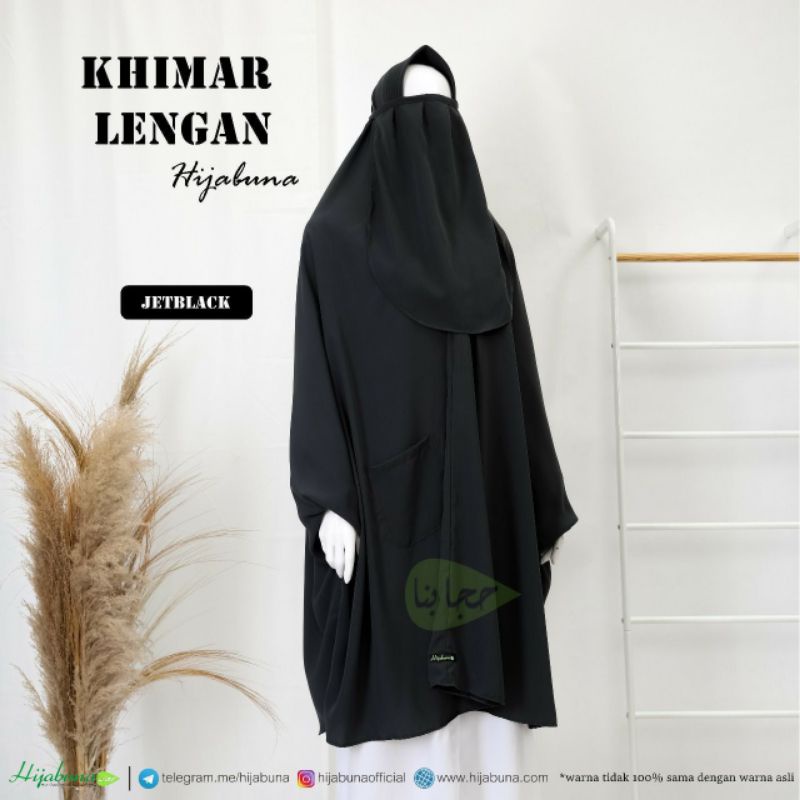 KHIMAR LENGAN HIJABUNA (NONPET)