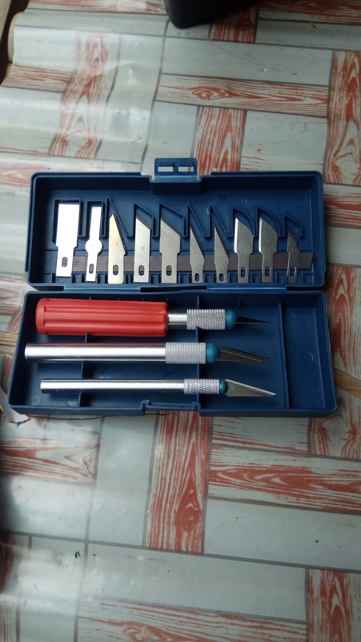 Wood Carving Set 13 Pcs Precision Knife Tool Pisau Ukir Pahat Ukiran