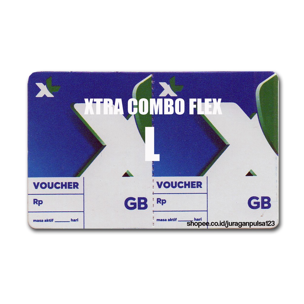 Voucher XL Combo Flex L 30Hari (+Xtra Unlimited Turbo)