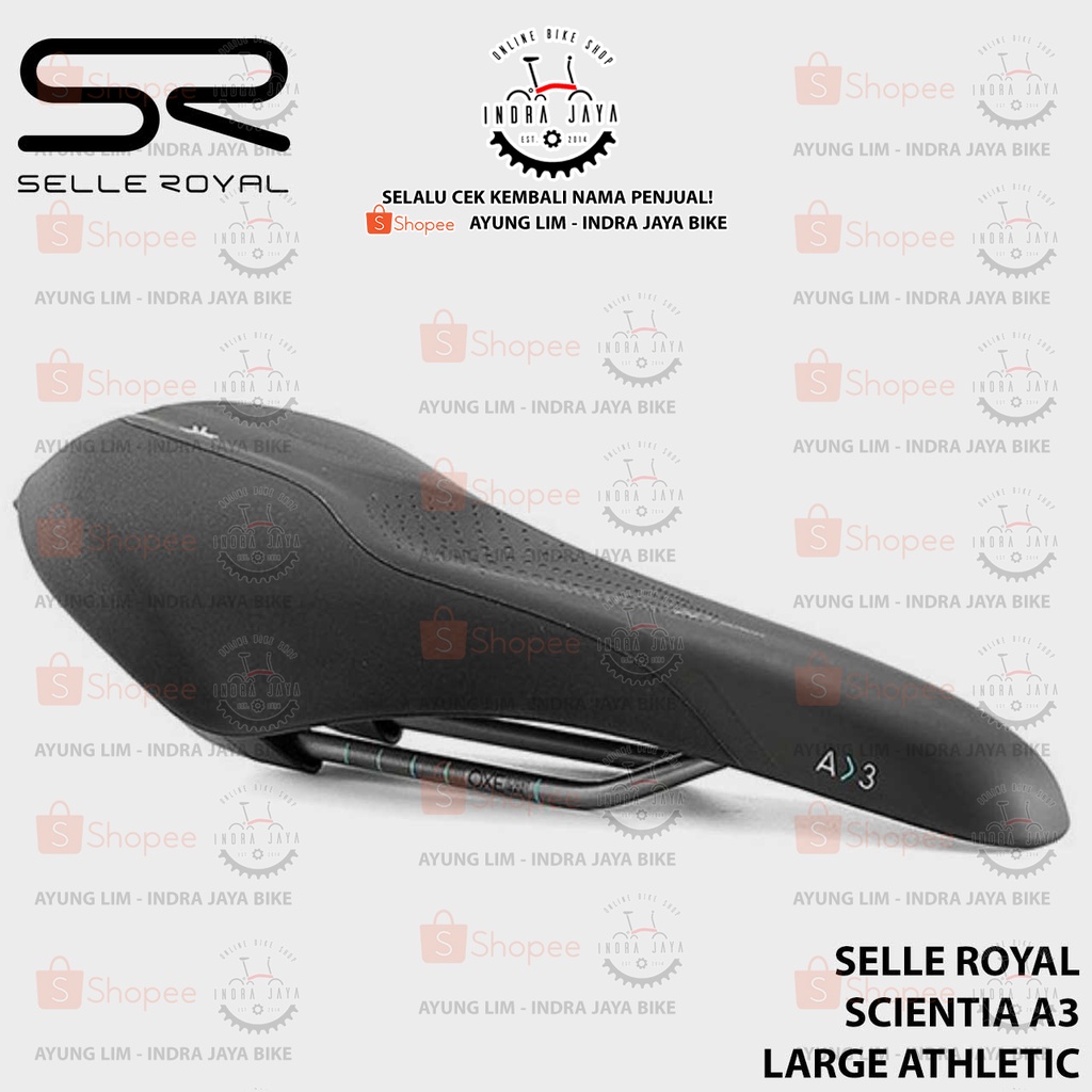 Selle Royal Sadel Sepeda Scientia Athletic A3 LARGE Unisex
