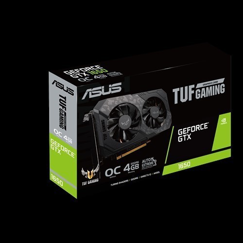 Vga Asus GTX 1650 OC 4Gb Tuf Gaming - Asus Geforce GTX 1650 4GB OC - Asus Tuf Gaming GTX 1650 4GB OC