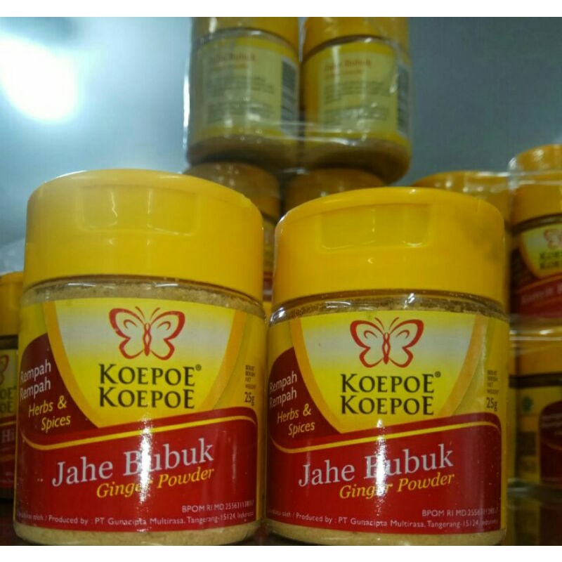 

Jahe Bubuk cap Koepoe Koepoe