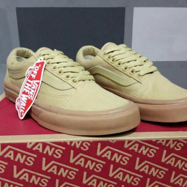 light green old skool vans