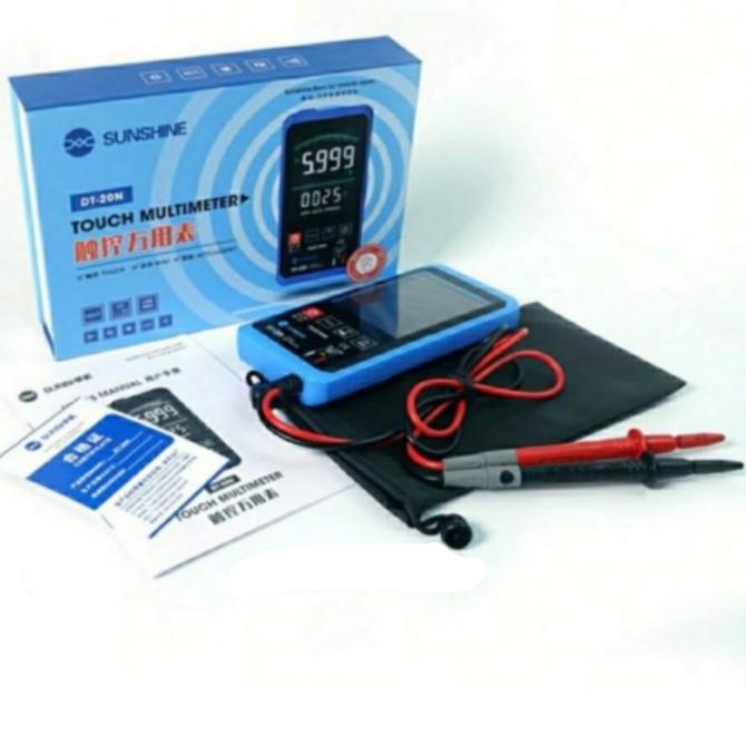 Multitester Digital Sunshine Dt-20N Display Digital Touchscreen Lcd