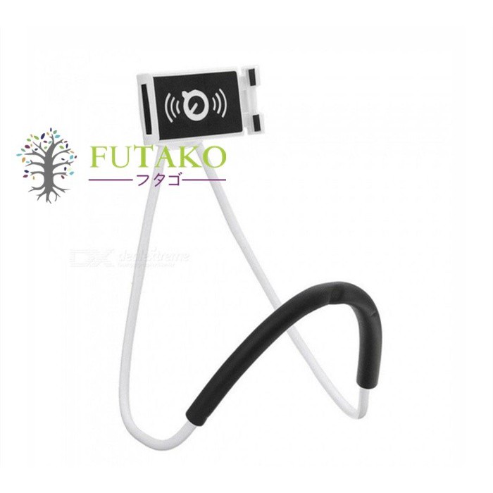 FUTAKO Lazypod Leher dan Pinggang / Holder HP Lazy Hanging Neck Cell Stand