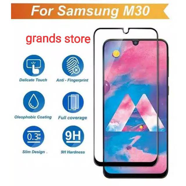 Tempered glass full Samsung A10/A10S/M10/M10s/A20/A20S/A21/M20/A30/A30s/m30/M30S/M21/M31/M31s/A50s