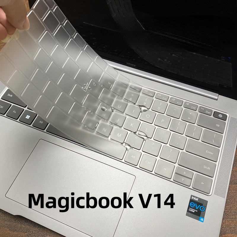 Film Pelindung Keyboard Bahan Silikon Anti Air / Debu Untuk Huawei Honor Magicbook V14