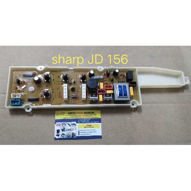 pcb mesin cuci sharp JD 156S / modul mesin cuci sharp JD 156S