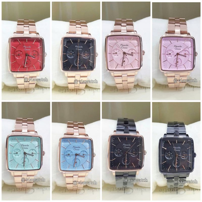 Jam Tangan Wanita Alexandre Christie Ac5003 Stainless Alexandre Christie Ac 5003