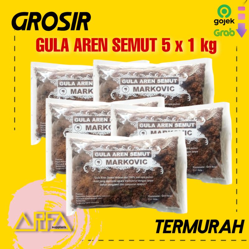 

GROSIR 5kg Gula Aren Semut Powder / Bubuk