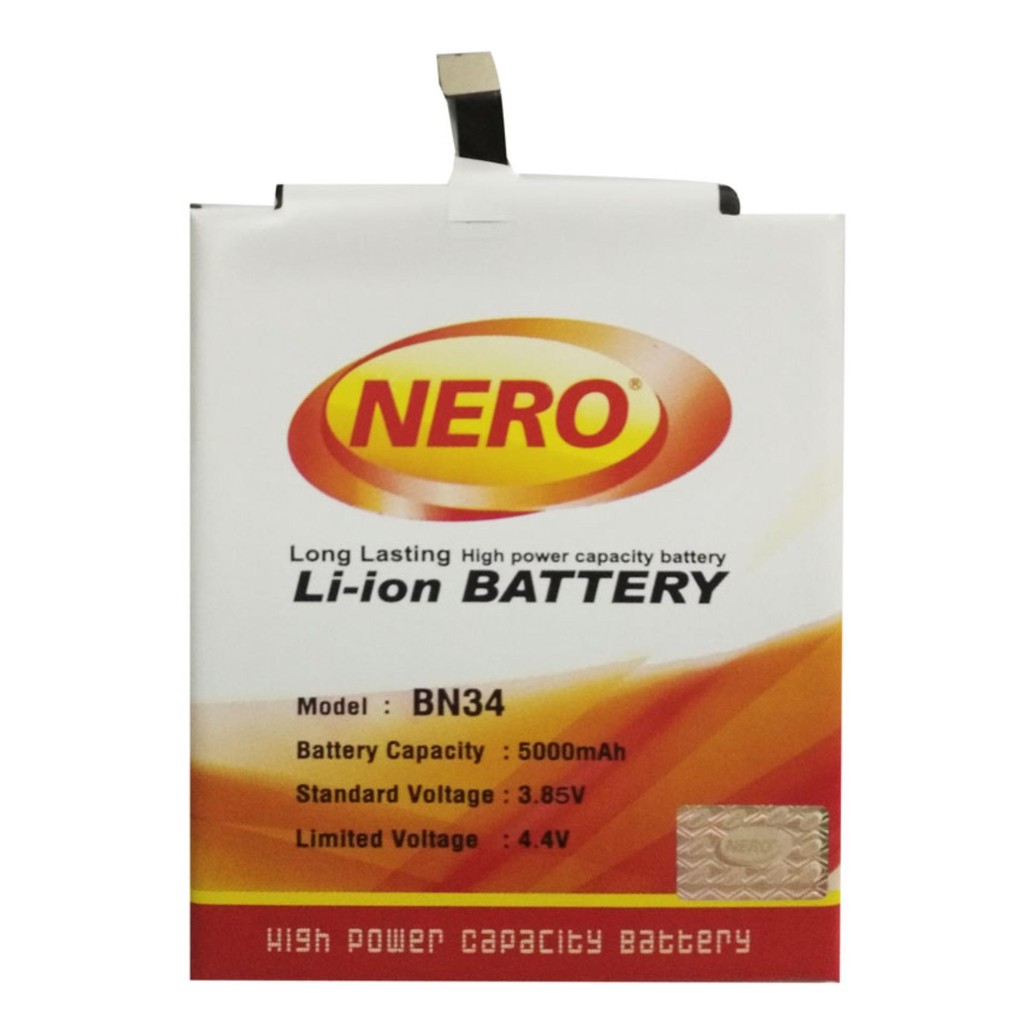 Nero Baterai Xiaomi Redmi 5A / BN34 - Double Power Battery - 5000 mAh
