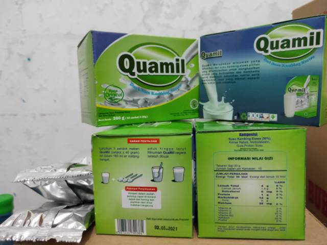 

Susu kambing etawa QUAMIL