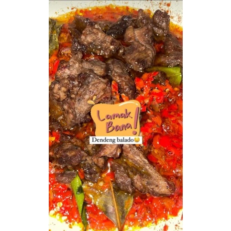 

Dendeng Balado Khas Sumatra 500g