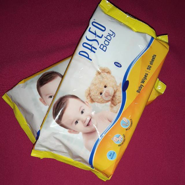 Paseo Baby Wipes 50 sheets