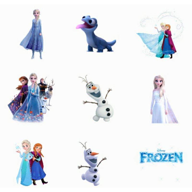 Jual STIKER FROZEN ELSA 35 PCS | Shopee Indonesia