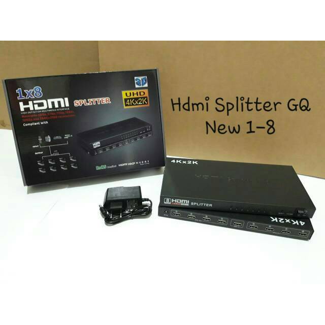 HDTV Splitter 1-8 New