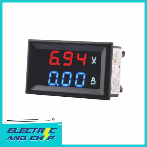 Voltmeter Ammeter Digital DC 10A 1-100V