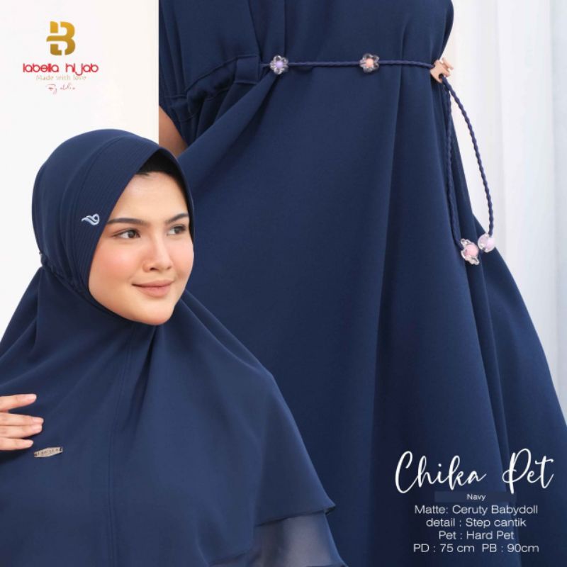 Bergo chika Pad by Labella hijab