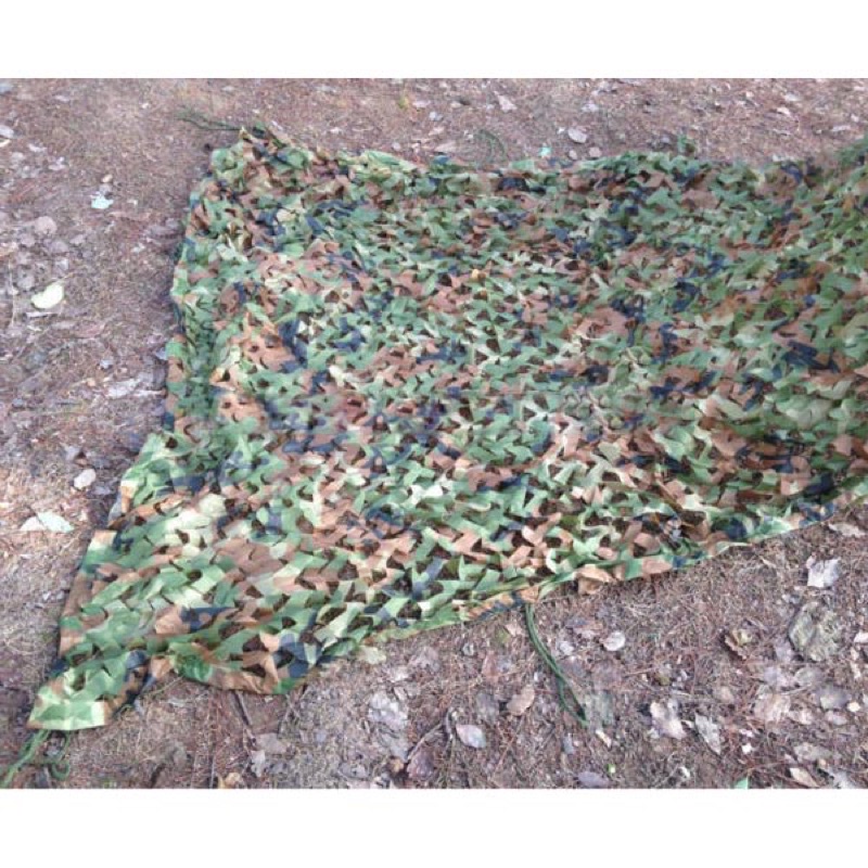 Tenda Jaring Kamuflase Camping Militer Camouflage Net 2x3m - SGODDE - Camouflage